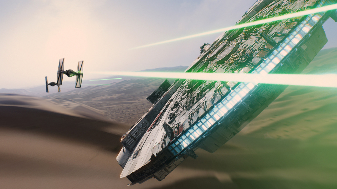 Star Wars: The Force Awakens. Source: Lucasfilm Ltd. via Getty Images
