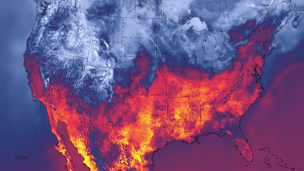 This Terrifying Map Depicts Weather Horror In High-Resolution - Bloomberg