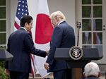安倍首相とトランプ大統領