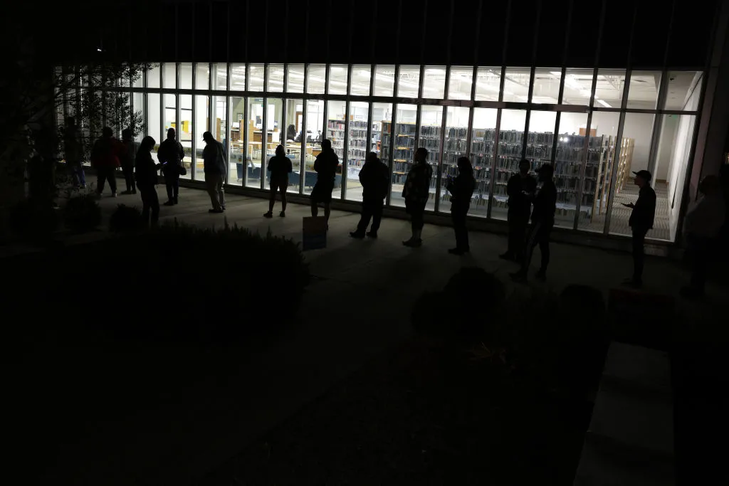 Early voting begins early in Georgia.