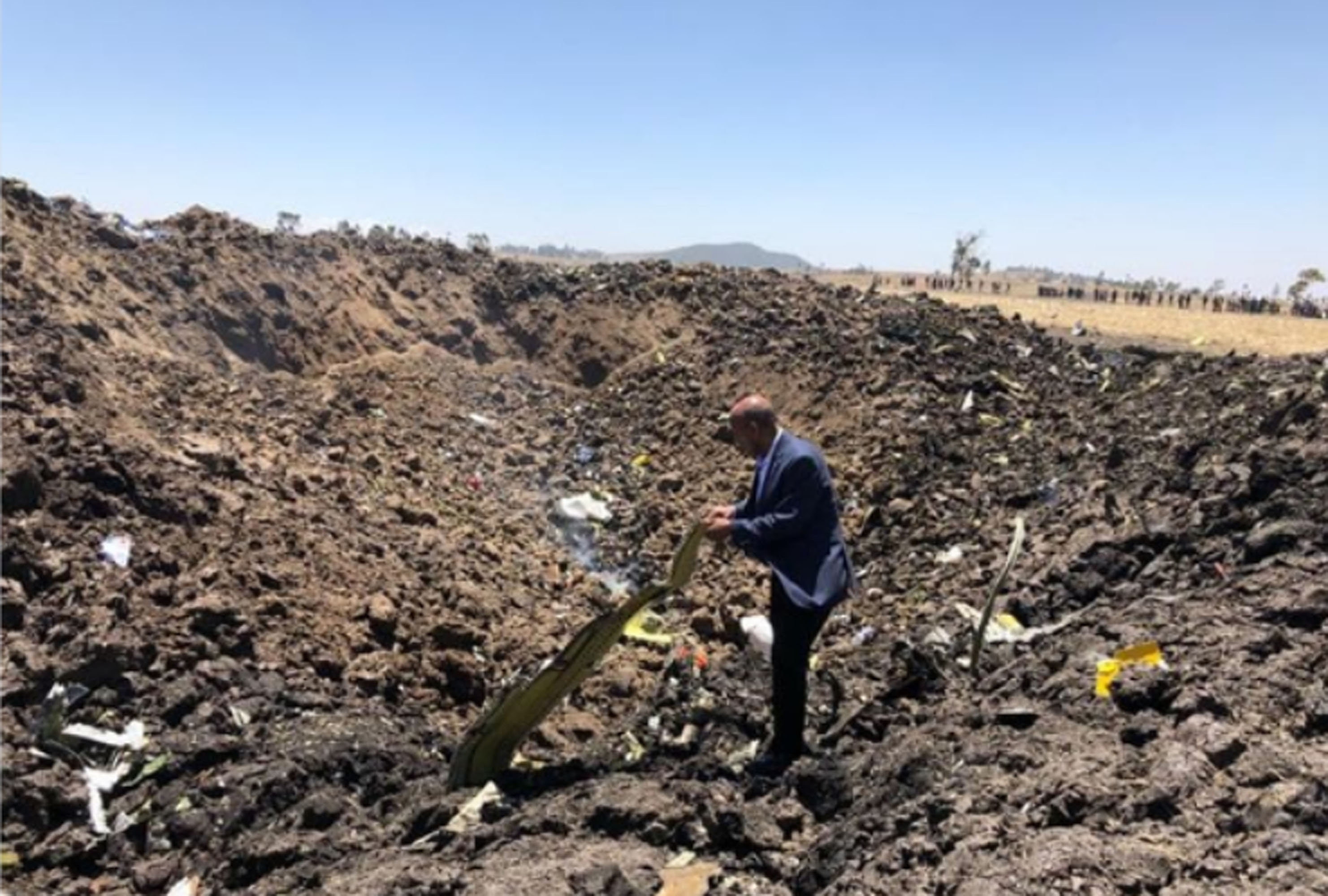 エチオピア航空のボーイング737MAXが墜落－157人全員死亡 - Bloomberg