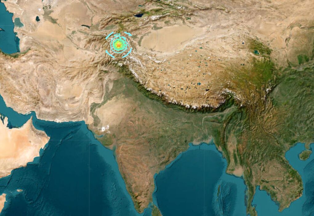 Magnitude 6.8 Earthquake Strikes In Tajikistan Near China's Xinjiang ...