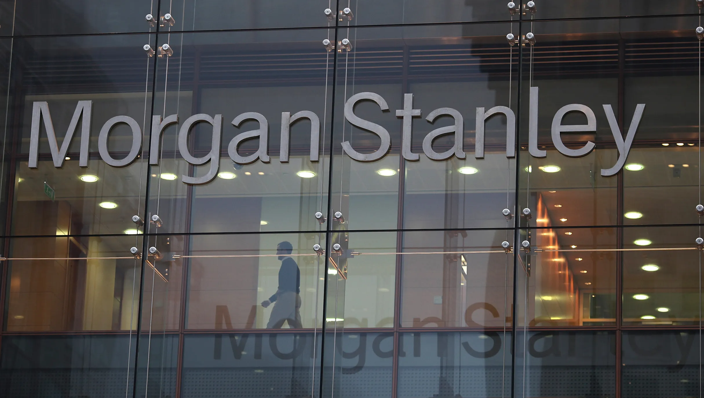 Morgan Stanley office&nbsp;in London.