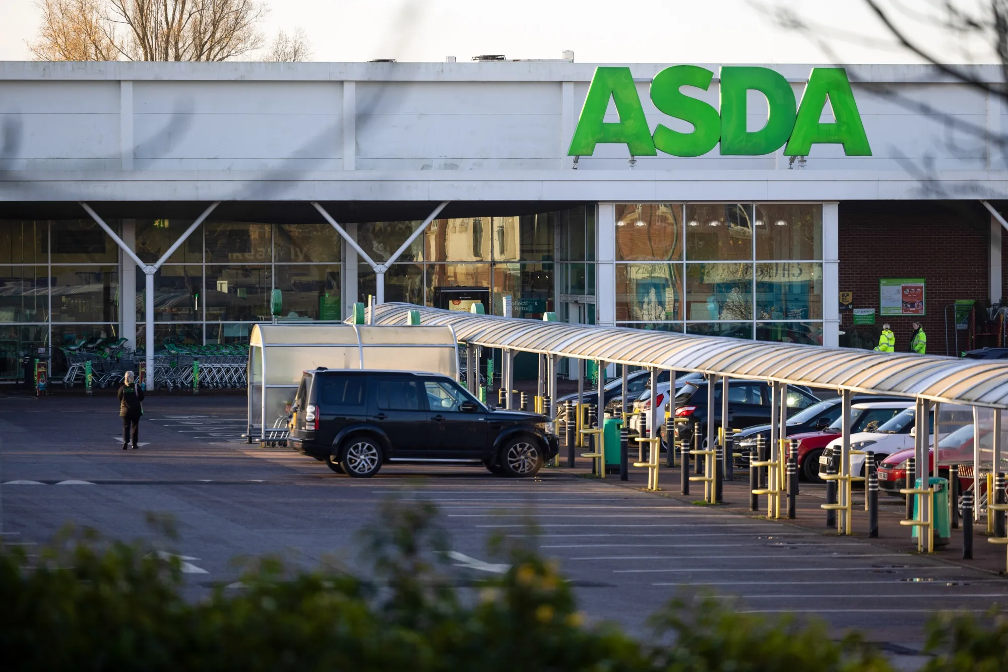 An Asda Supermarkets supermarket in Rayleigh, UK.