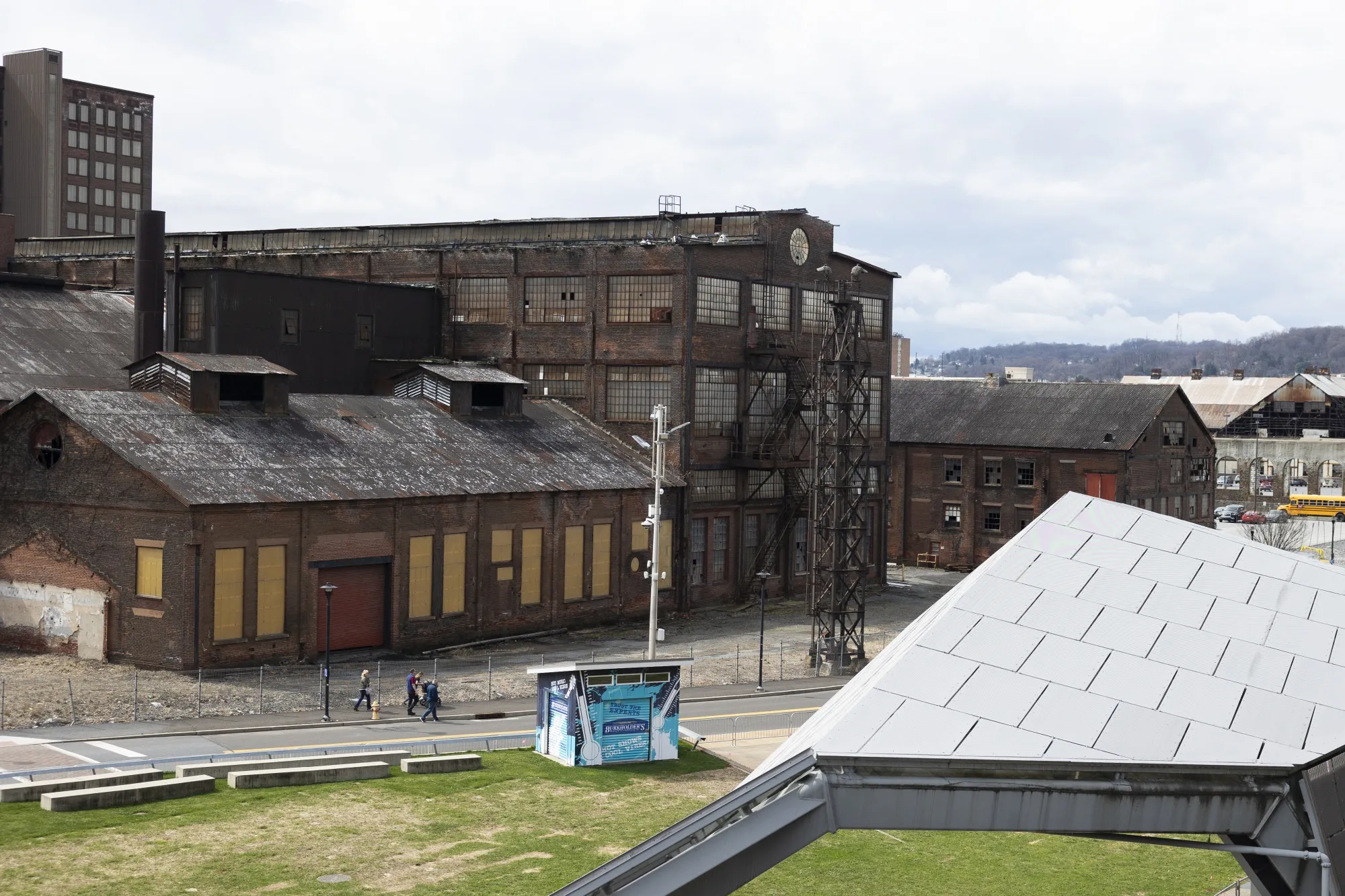 The shuttered Bethlehem Steel plant in Bethlehem, Pennsylvania.