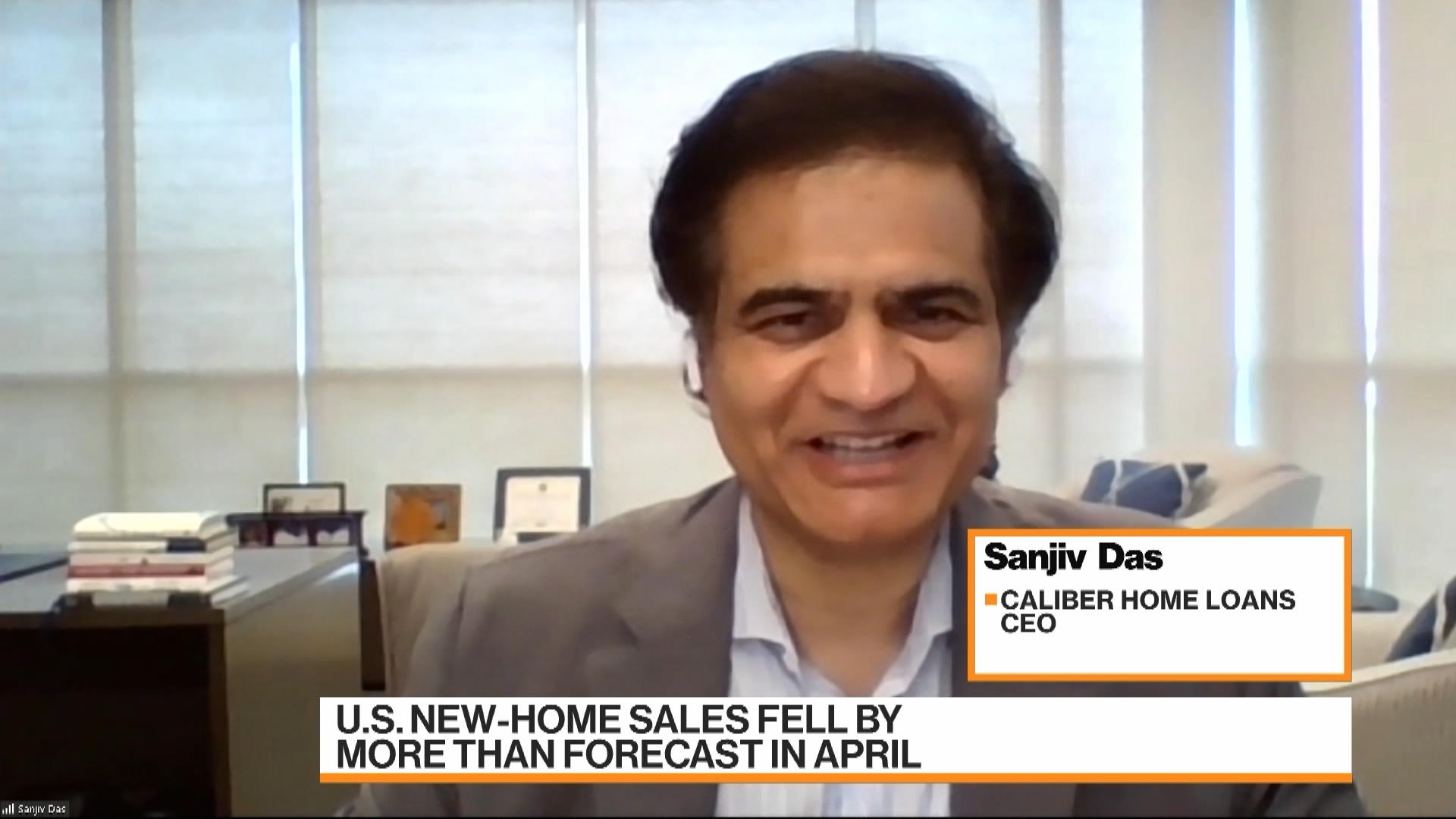 Watch Caliber Home Loans CEO on the Decline of NewHome Sales Bloomberg