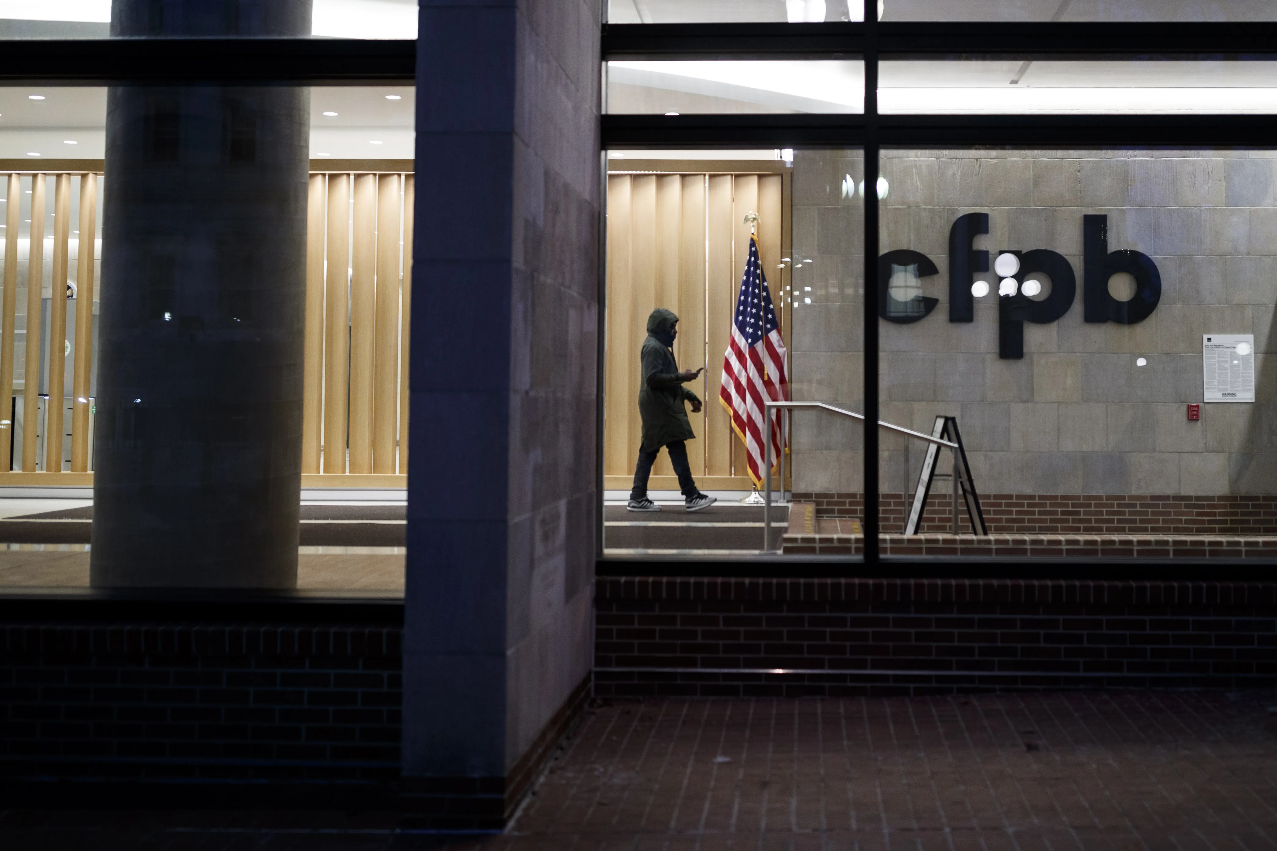The Consumer Financial Protection Bureau headquarters in Washington.