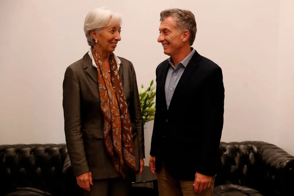 Macri and Lagarde&nbsp;are hashing it out.