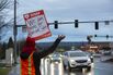 Kaiser Permanente Healthcare Workers Picket For Safe Staffing