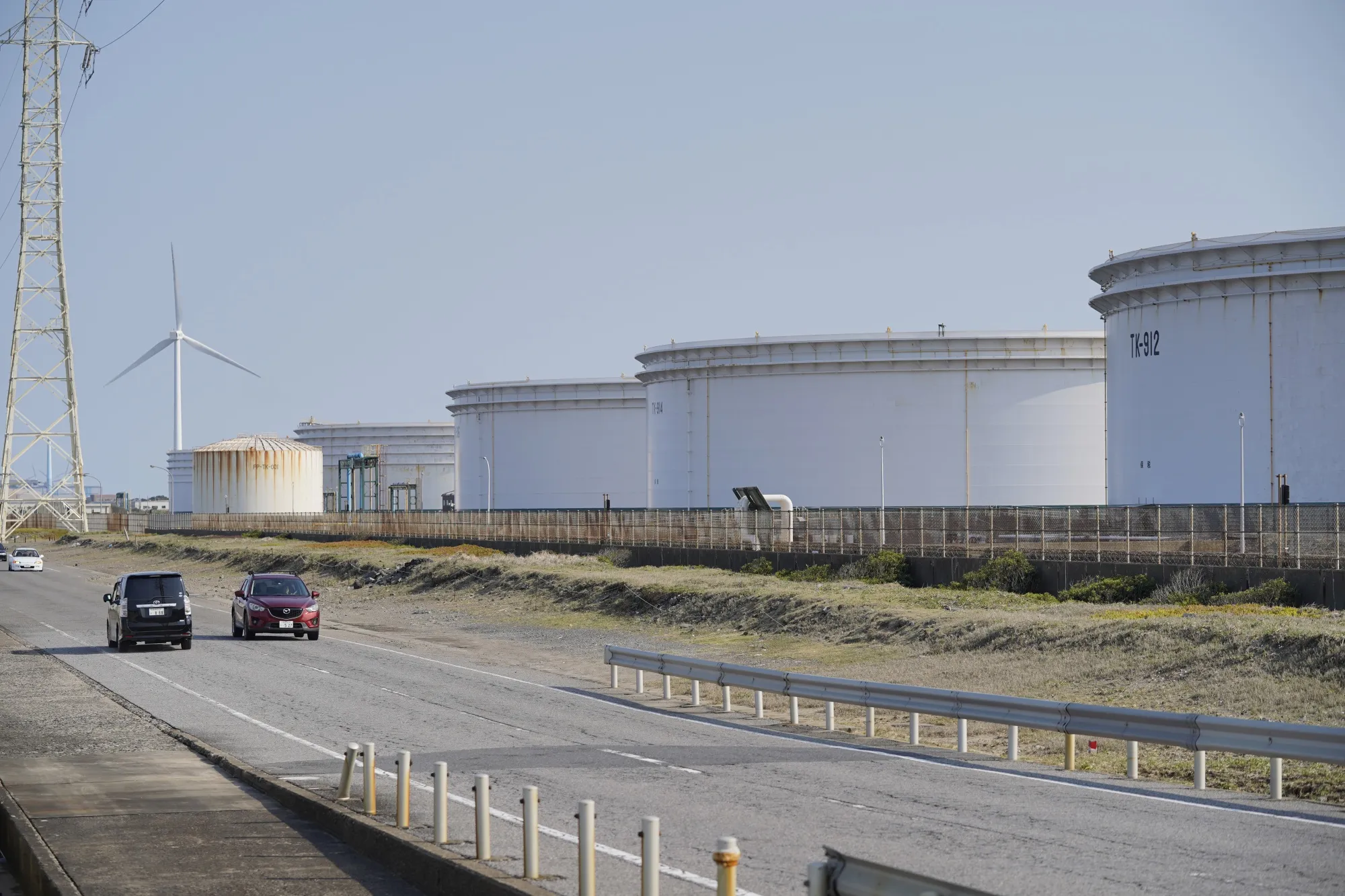 In April as storage tanks filled and prices spiraled toward zero.