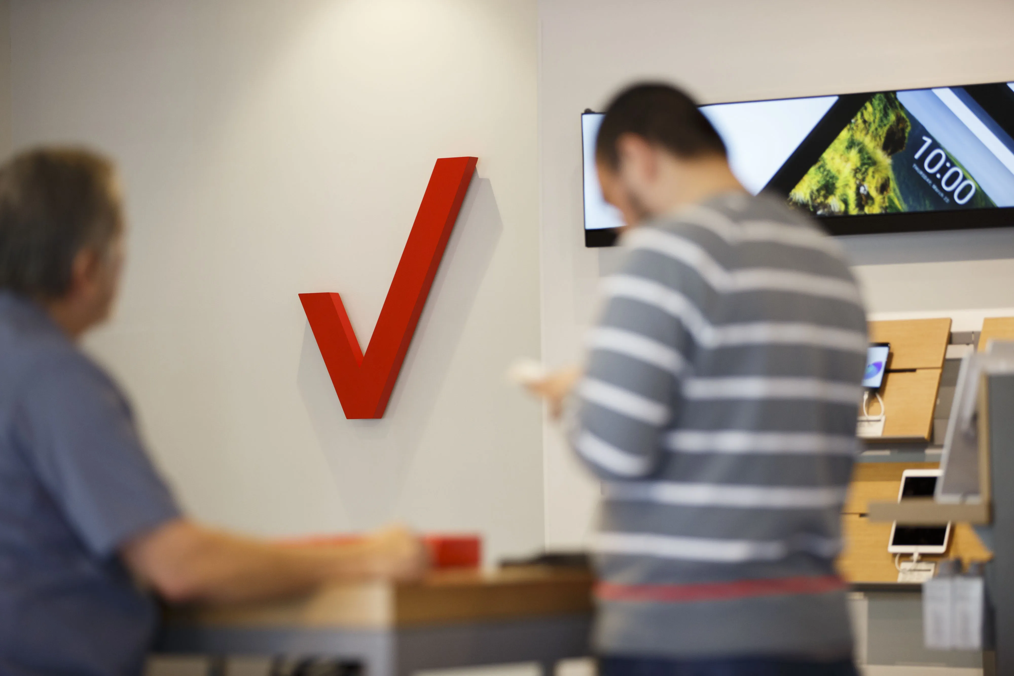 A Verizon Communications Inc. store in Brea, California.