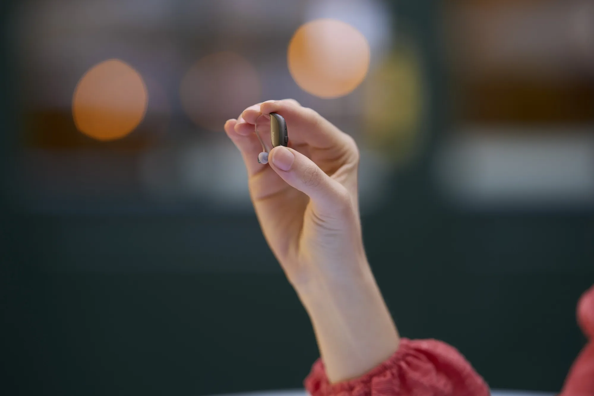 A hearing aid by GN Store Nord.