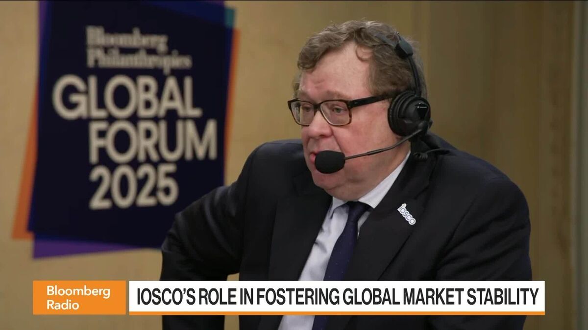 IOSCO Chair On Fostering Global Market Stability Amid Turmoil