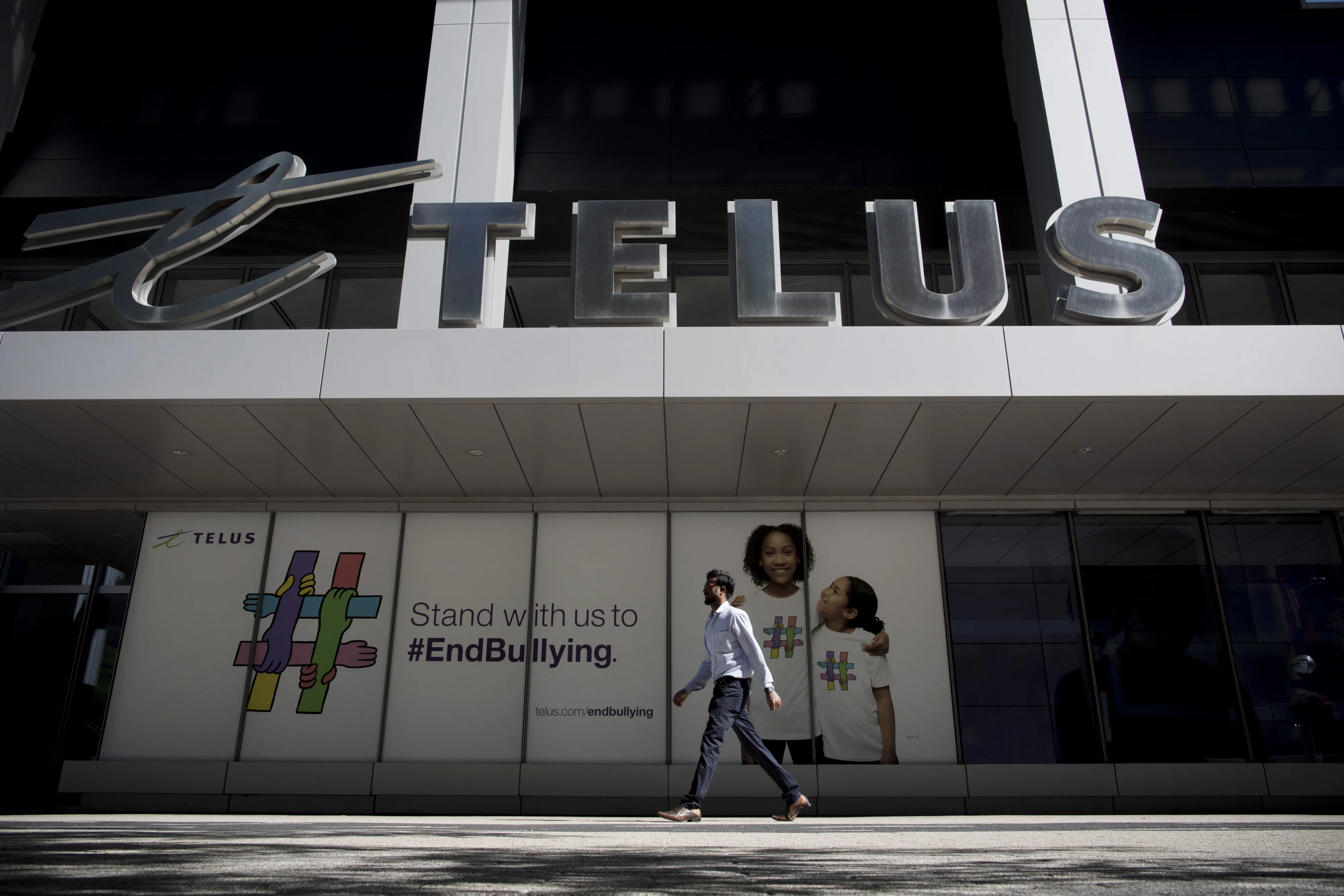 Telus Corp. Harbour Headquarters As Stock Rises To Highest Level In Six Months