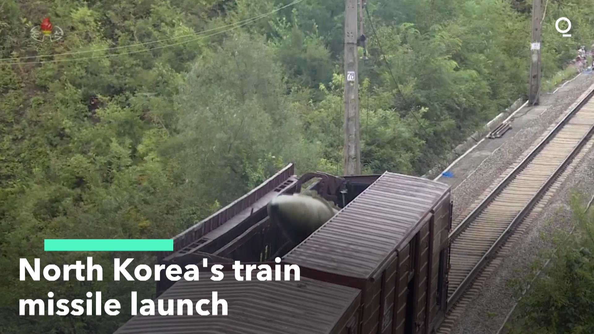 North Korea's Train Missile Launch thumbnail