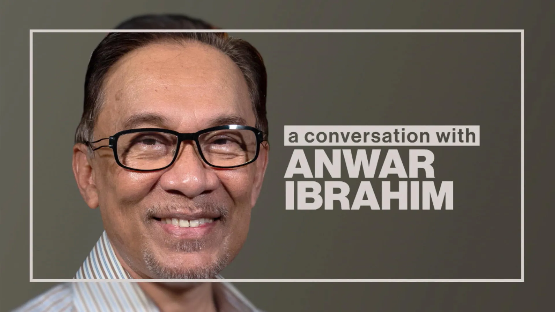 Watch A Conversation with Anwar Ibrahim - Full Show - Bloomberg