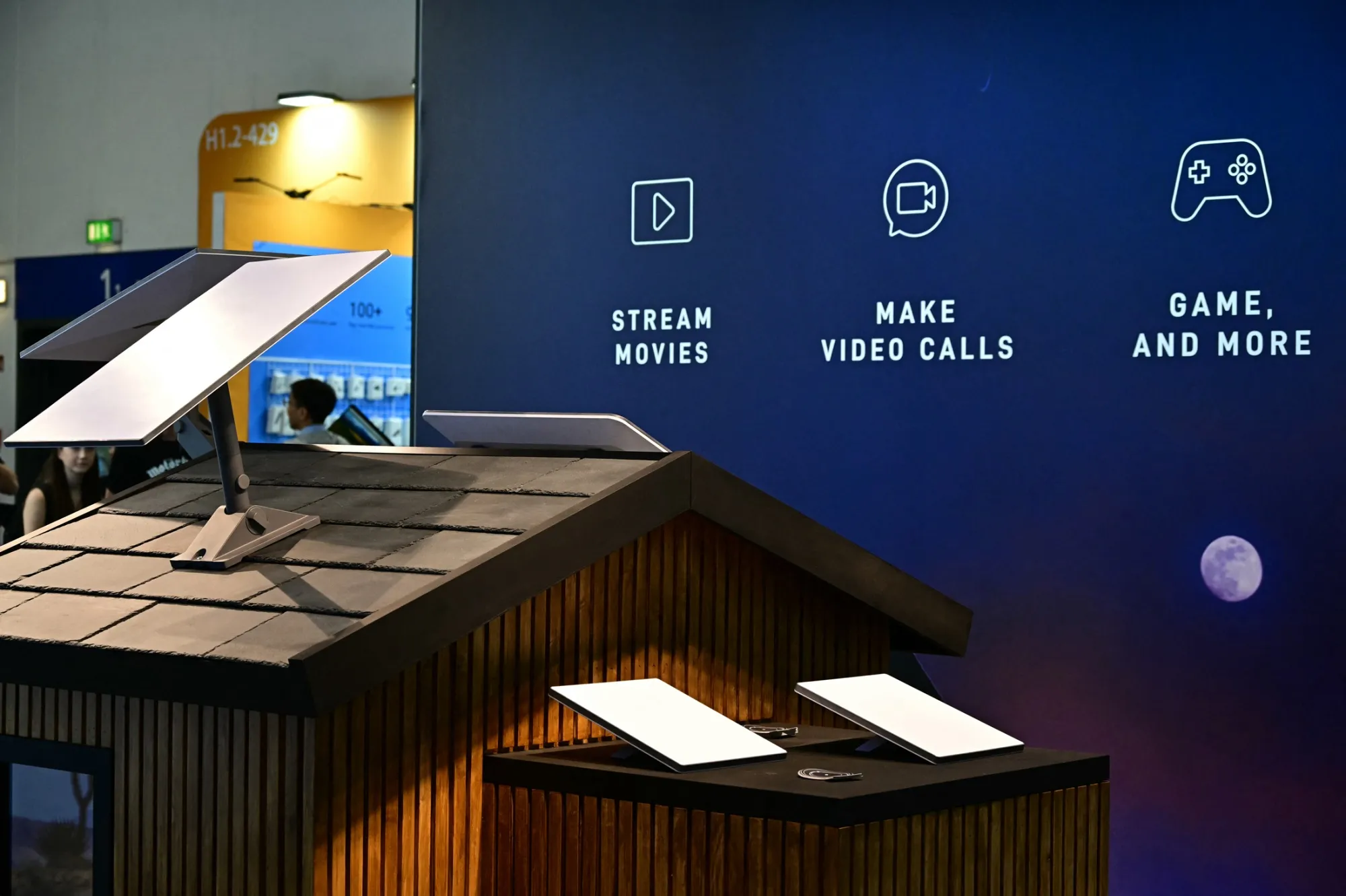 Starlink systems at IFA in Berlin.