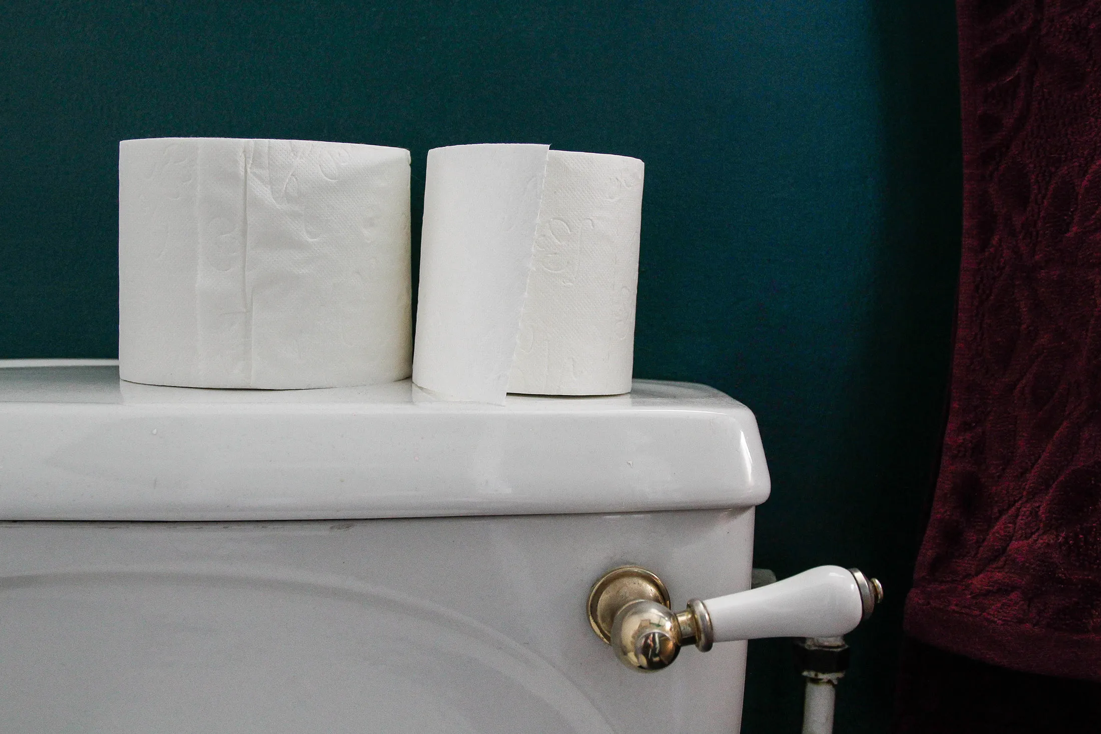 Toilet paper rolls