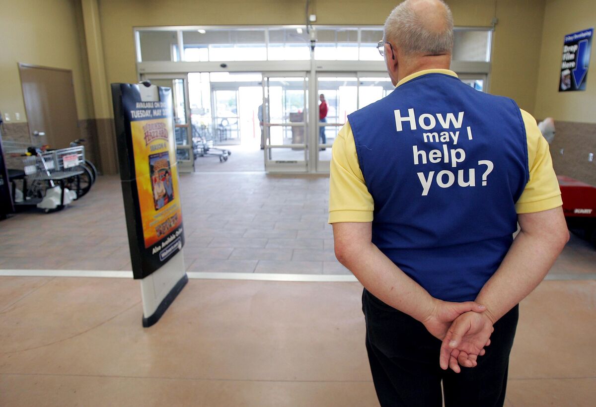 WalMart Brings Back Door Greeters After Successful Test Bloomberg