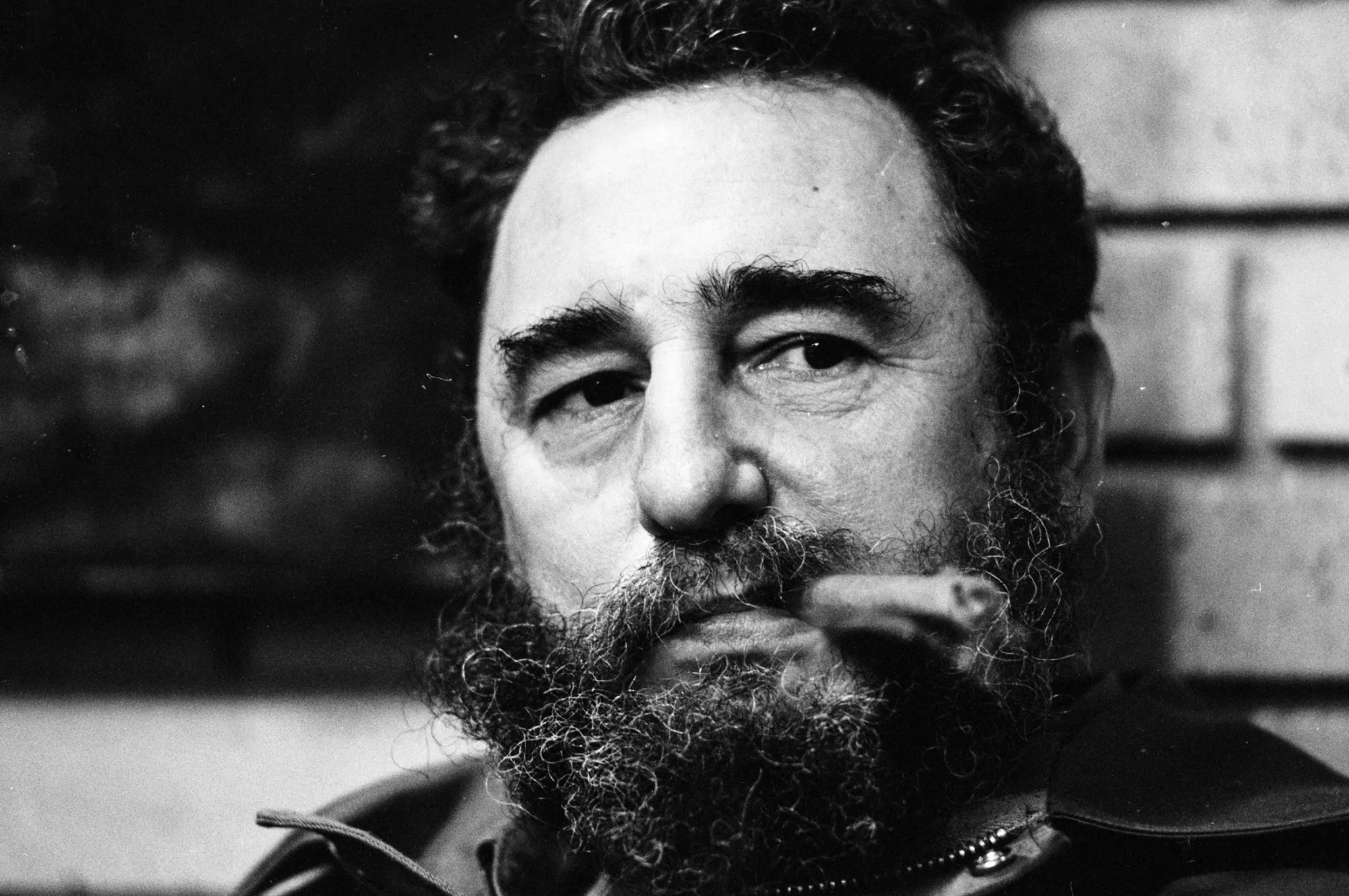 Fidel Castro. Photographer: David Hume Kennerly/Getty Images
