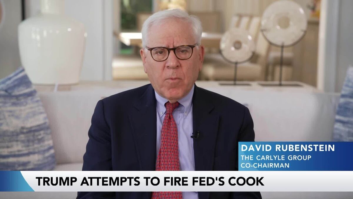 Rubenstein Expects Fight Over Lisa Cook to End in the Courts