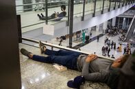 Rallies At the Hong Kong International Airport and Police Headquarters Following The 10th Weekend of Protests
