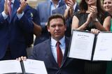 Florida Governor Ron DeSantis Holds News Conference In Miami