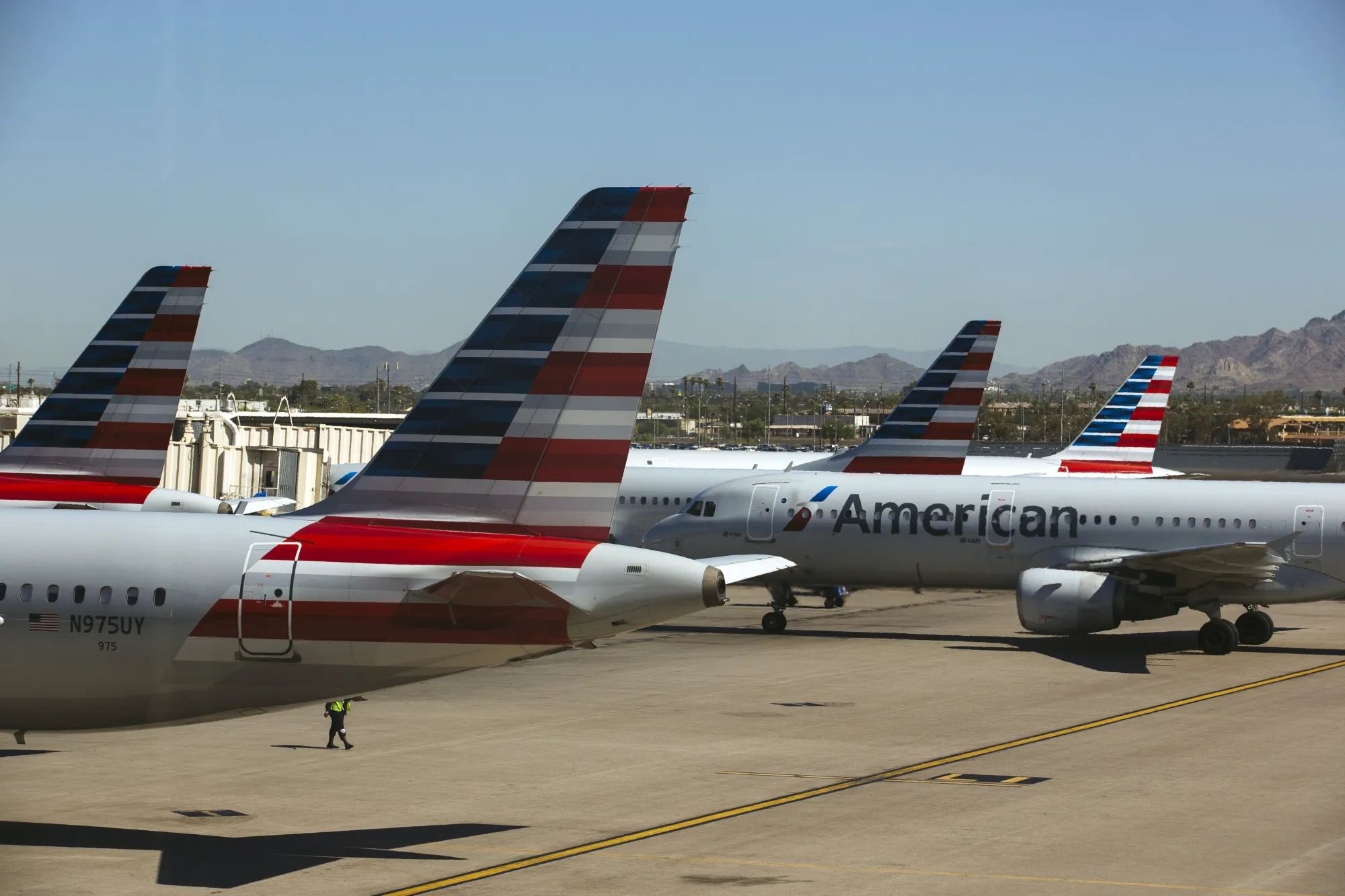 American Airlines planes.