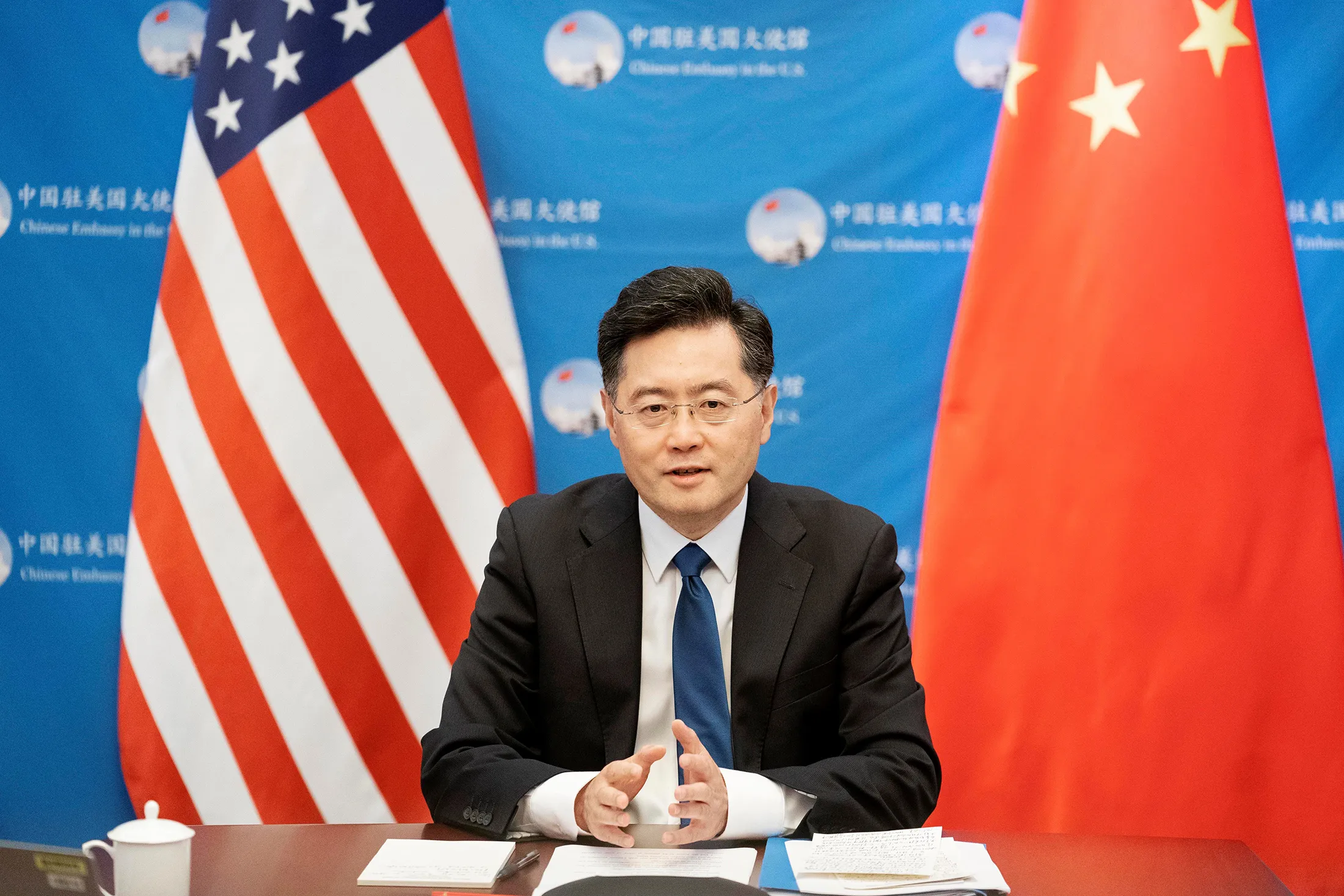 Chinese Ambassador&nbsp;Qin Gang&nbsp;