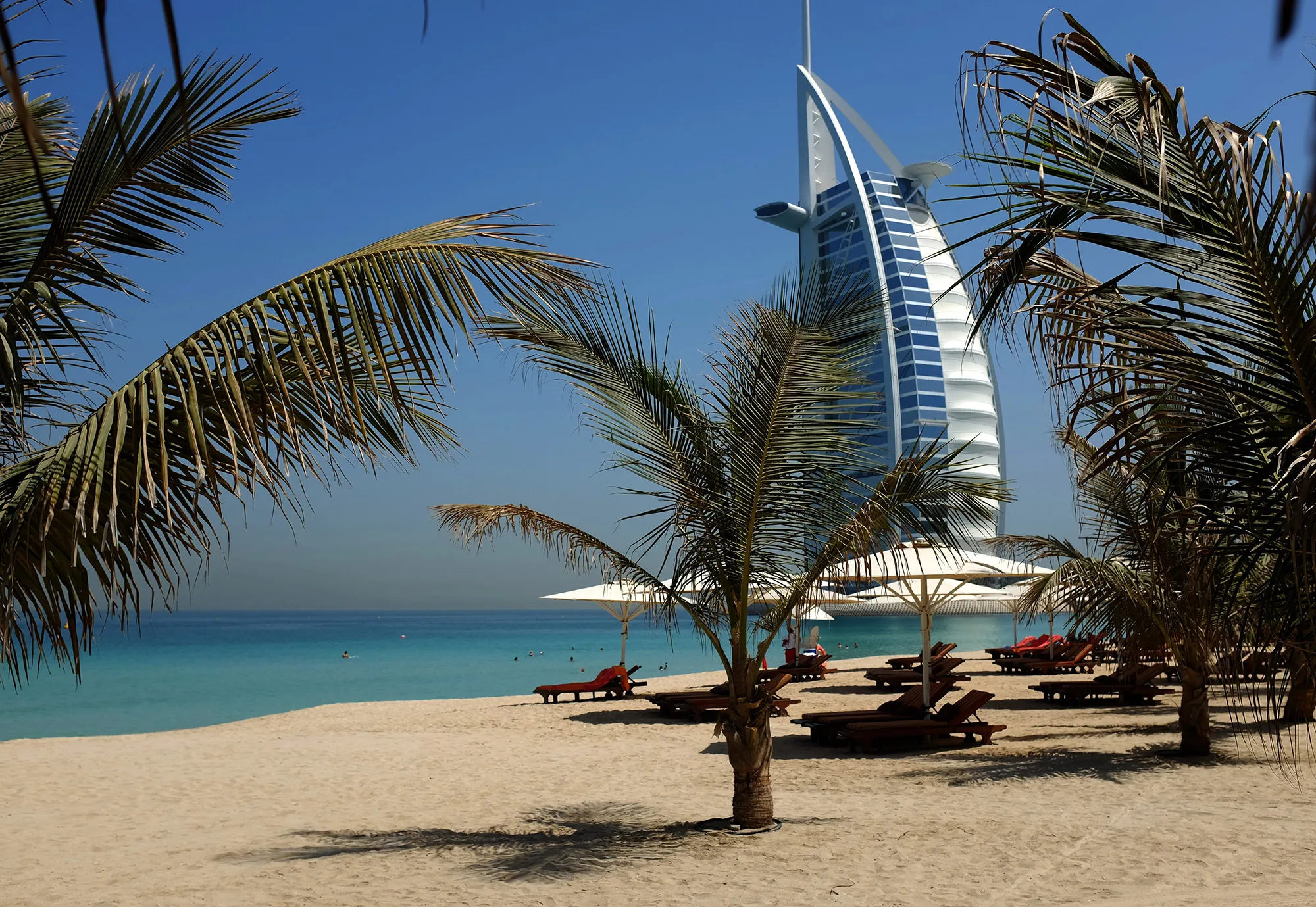 Mina al-Salam beach, Dubai.&nbsp;