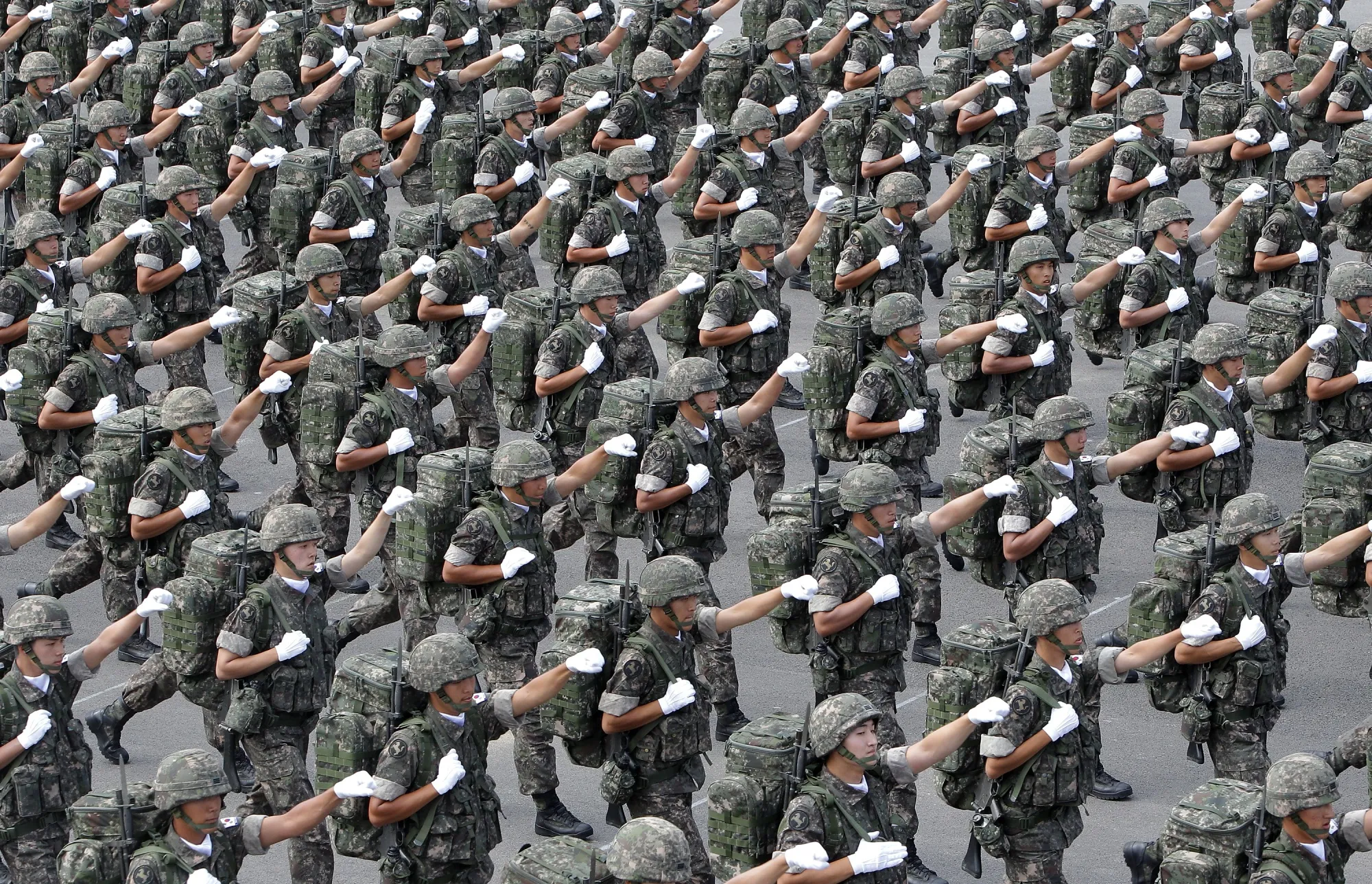 The 65th South Korea Armed Forces Day Ceremony
