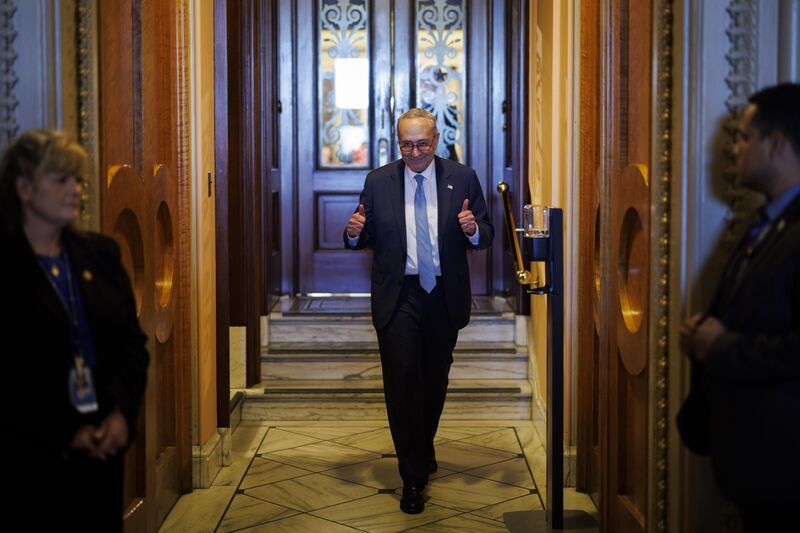 Senate Votes On Democrats' Tax, Energy, Drug Bill