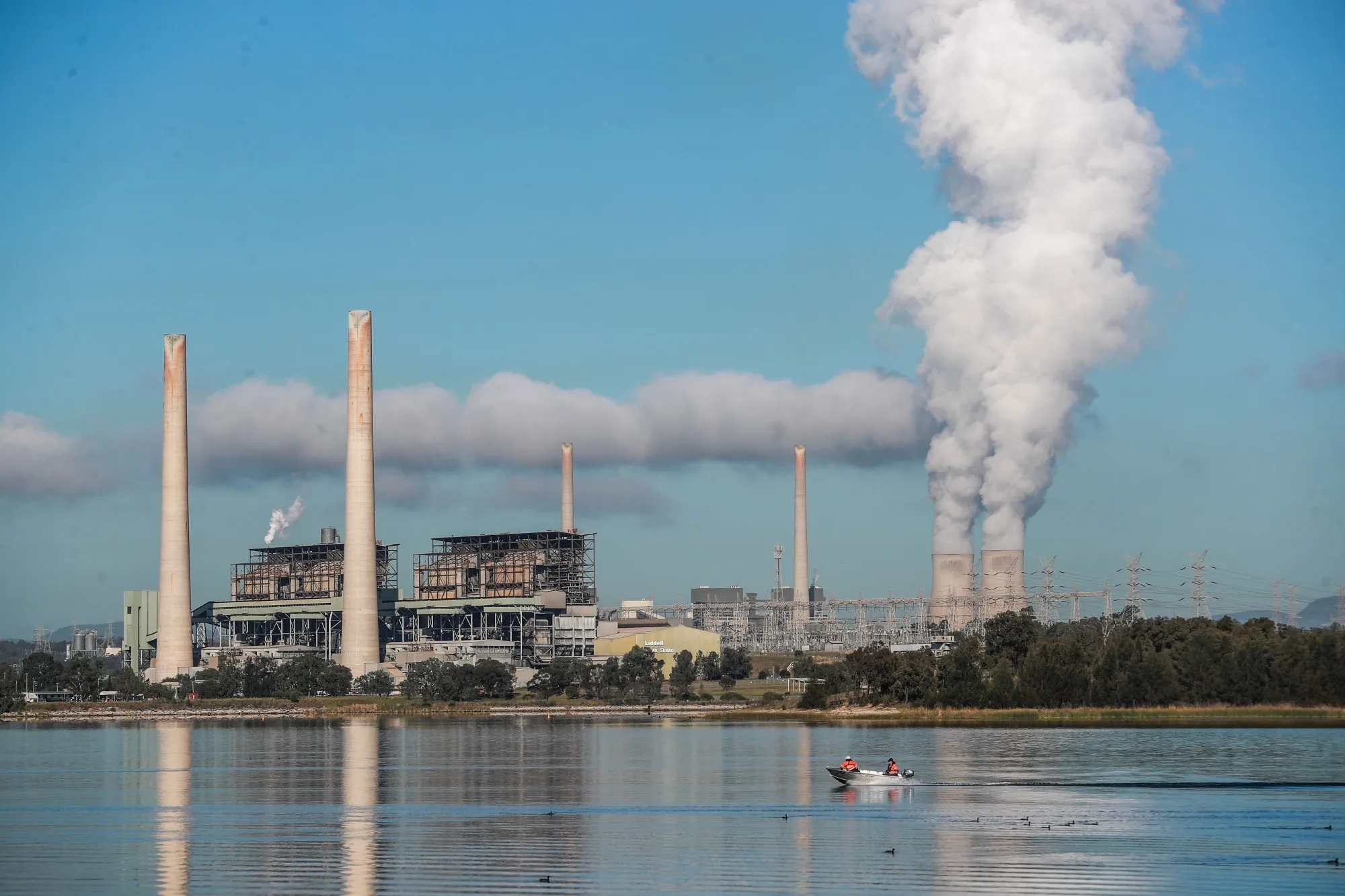 A coal power plant in Muswellbrook, Australia.&nbsp;