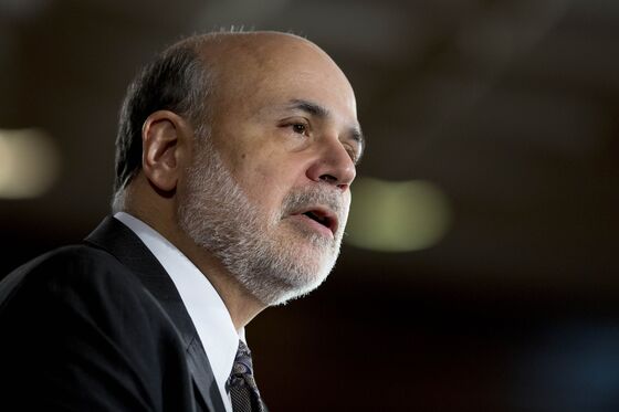 Bernanke Doesn’t See V-Shaped U.S. Recovery After Steep Fall