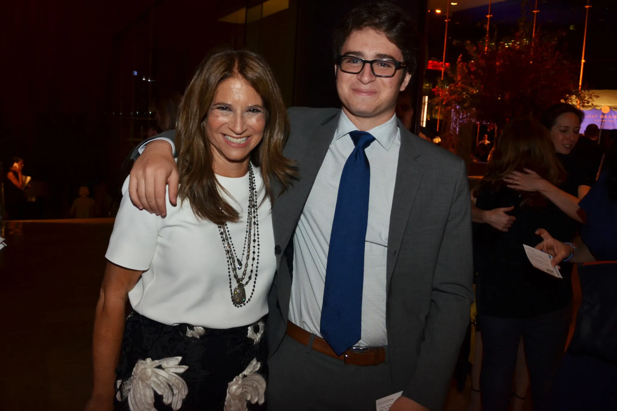 Ann Tenenbaum and her son Nathan Lee Photographer: Amanda Gordon/Bloomberg
