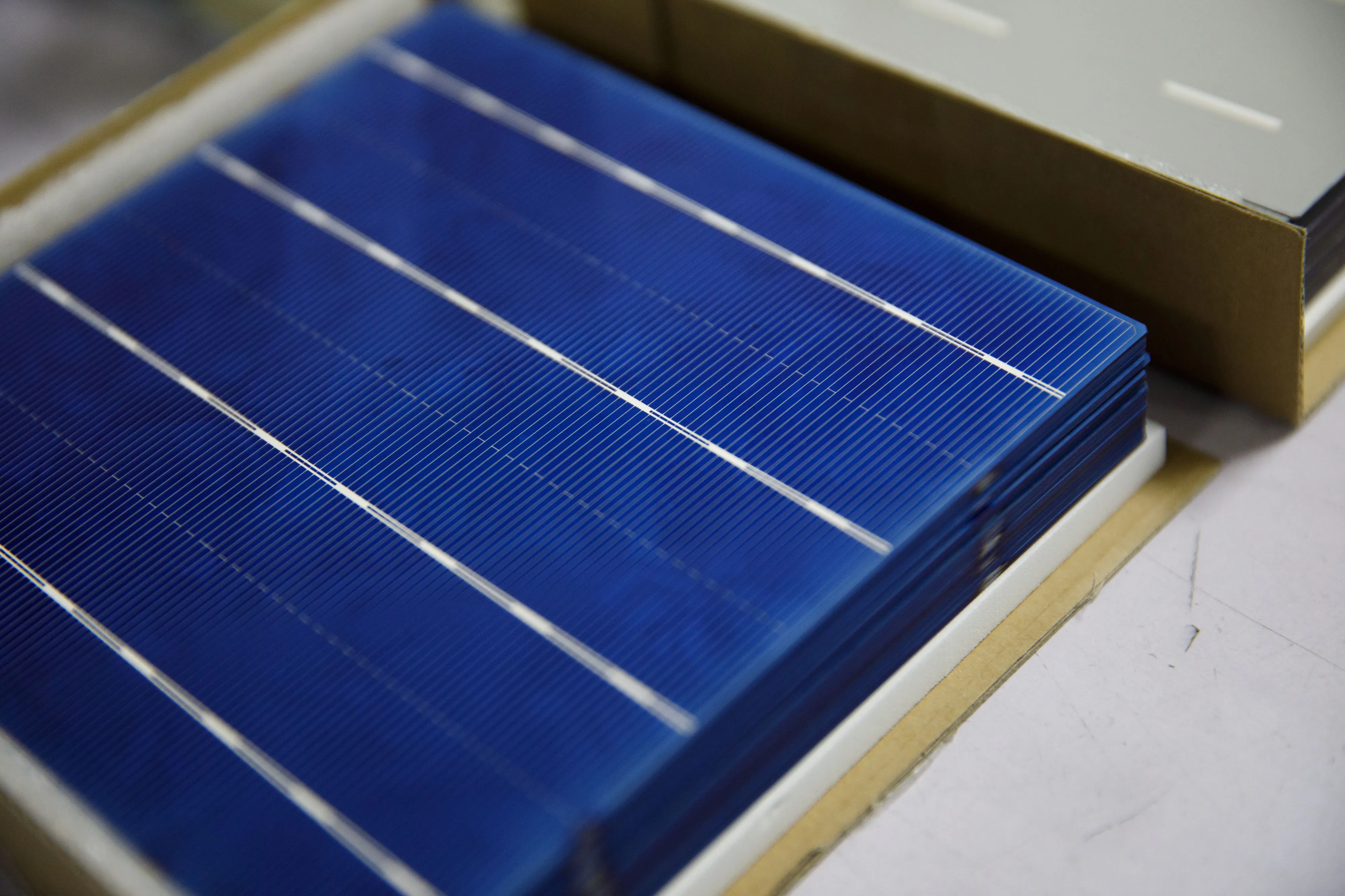 Solar Panel Manufacturing At The SunSpark Technology Inc. Facility As Industry Dodges Bullet On Tariffs 