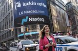 Luckin Coffee Debuts Initial Public Offering At Nasdaq MarketSite 