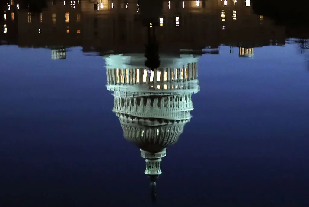 A topsy-turvy idea.