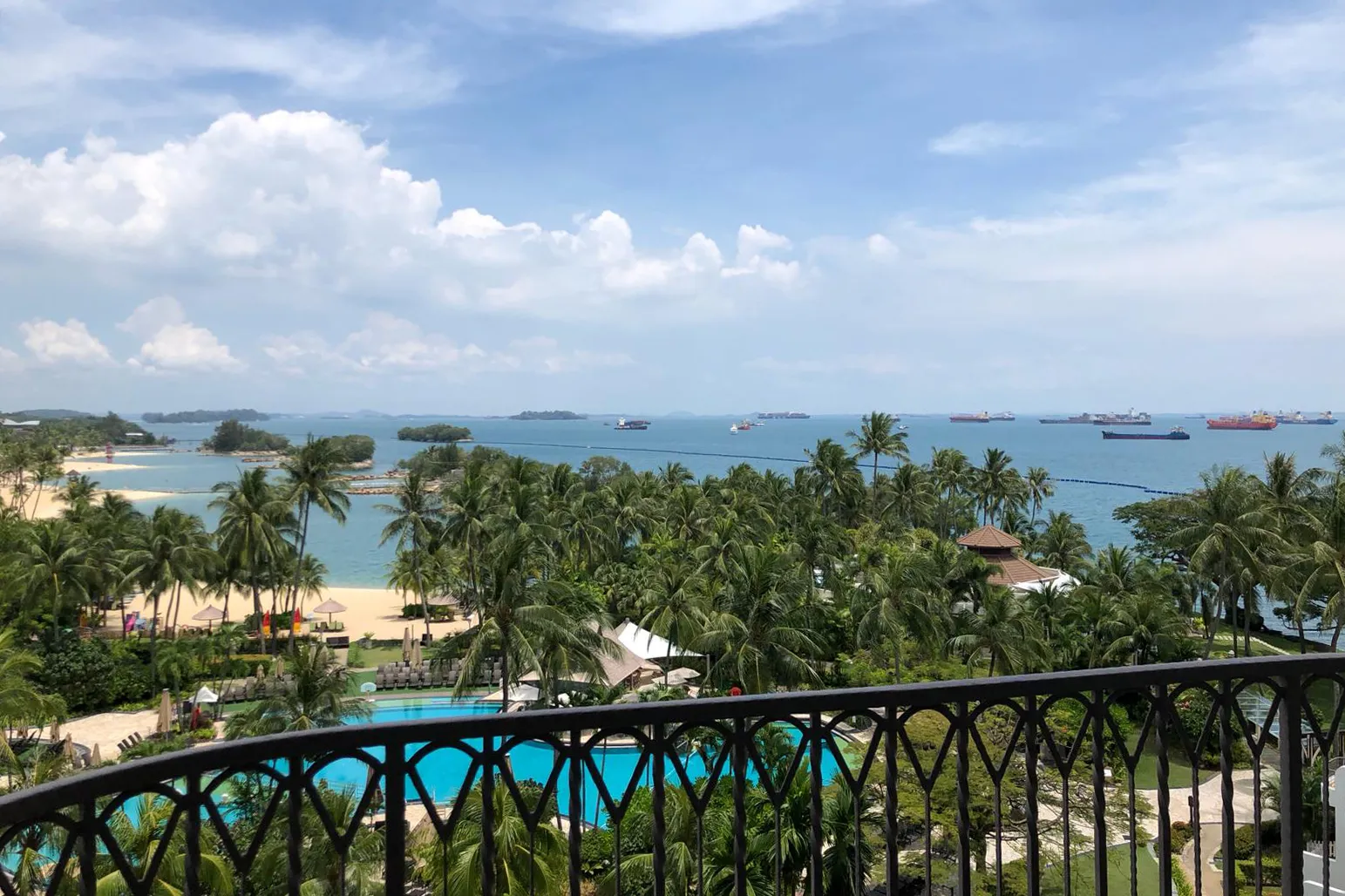 The view from Chelsie Lee's room.