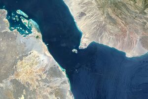 Satellite Imagery of the Bab-el-Mandeb Strait