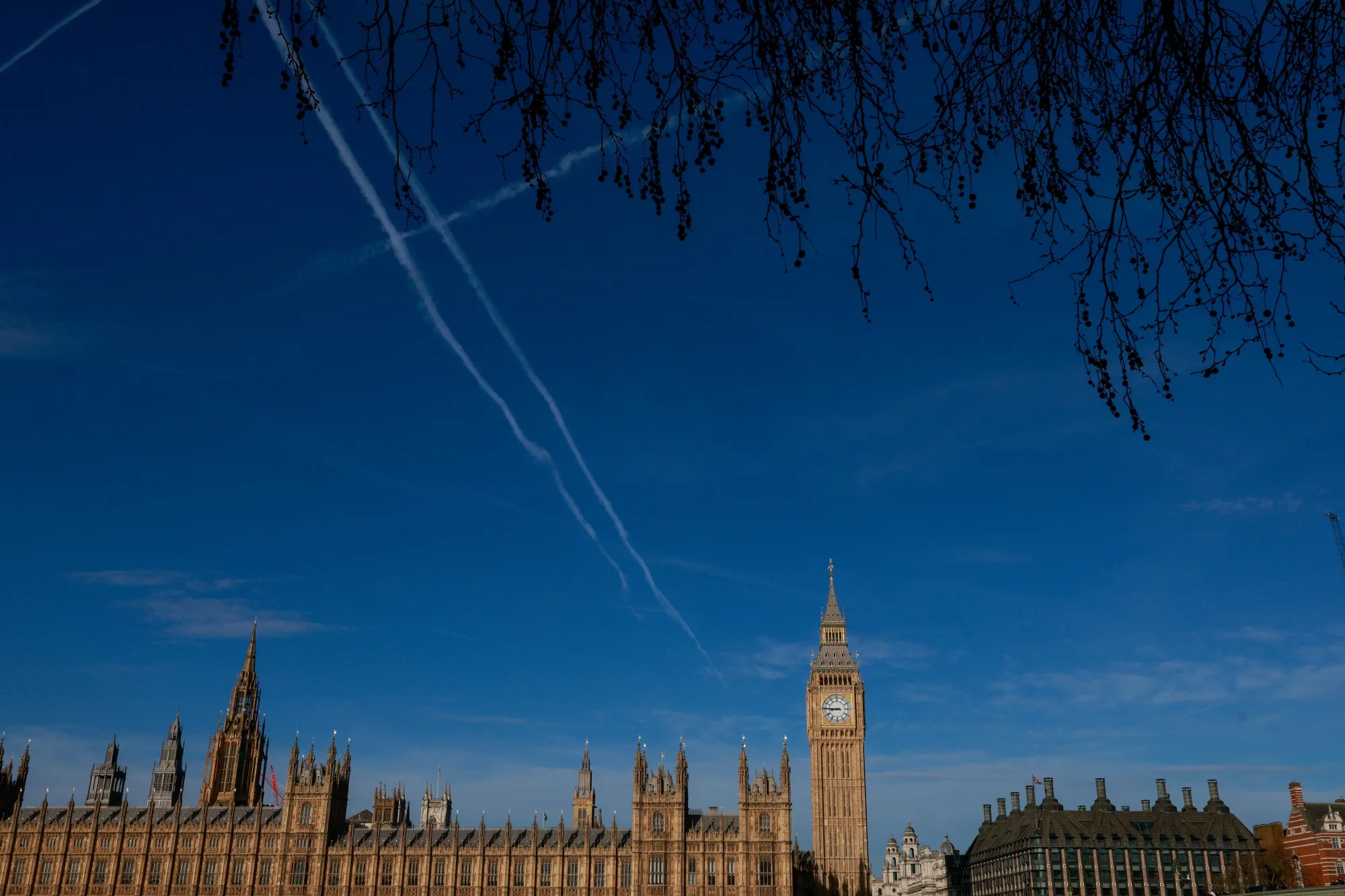 The Houses of Parliament, the day before the Spring Statement. It was a&nbsp;pretty clear picture, until events in the Middle East.