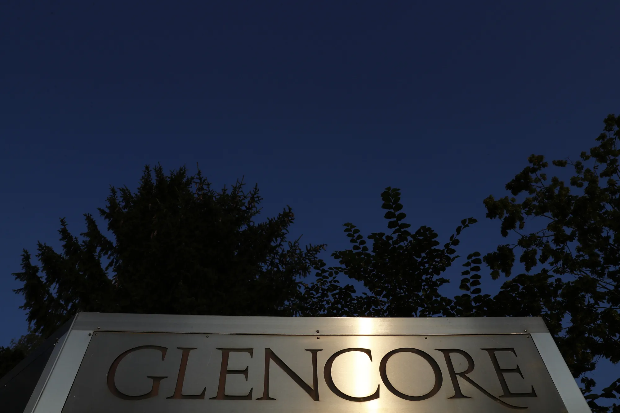 Glencore Plc headquarters office in Baar, Switzerland.
