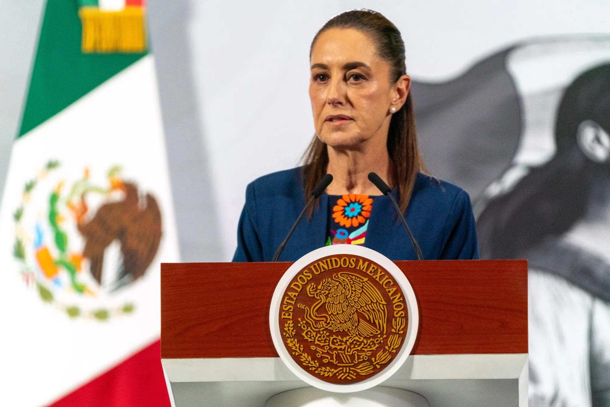 Mexico's President&nbsp;Claudia Sheinbaum