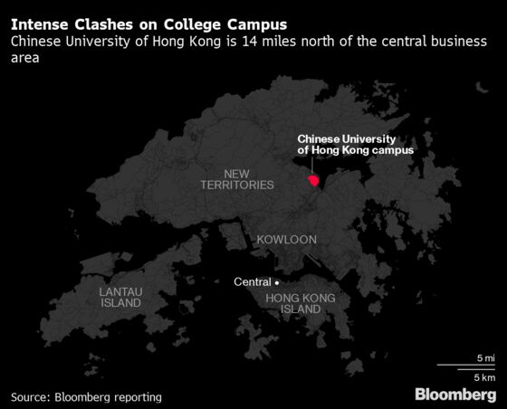 Catapult Gets a Rest as Hong Kong Students Weigh Protest Tactics