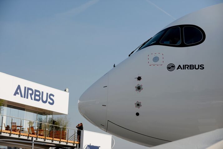 An Airbus A350