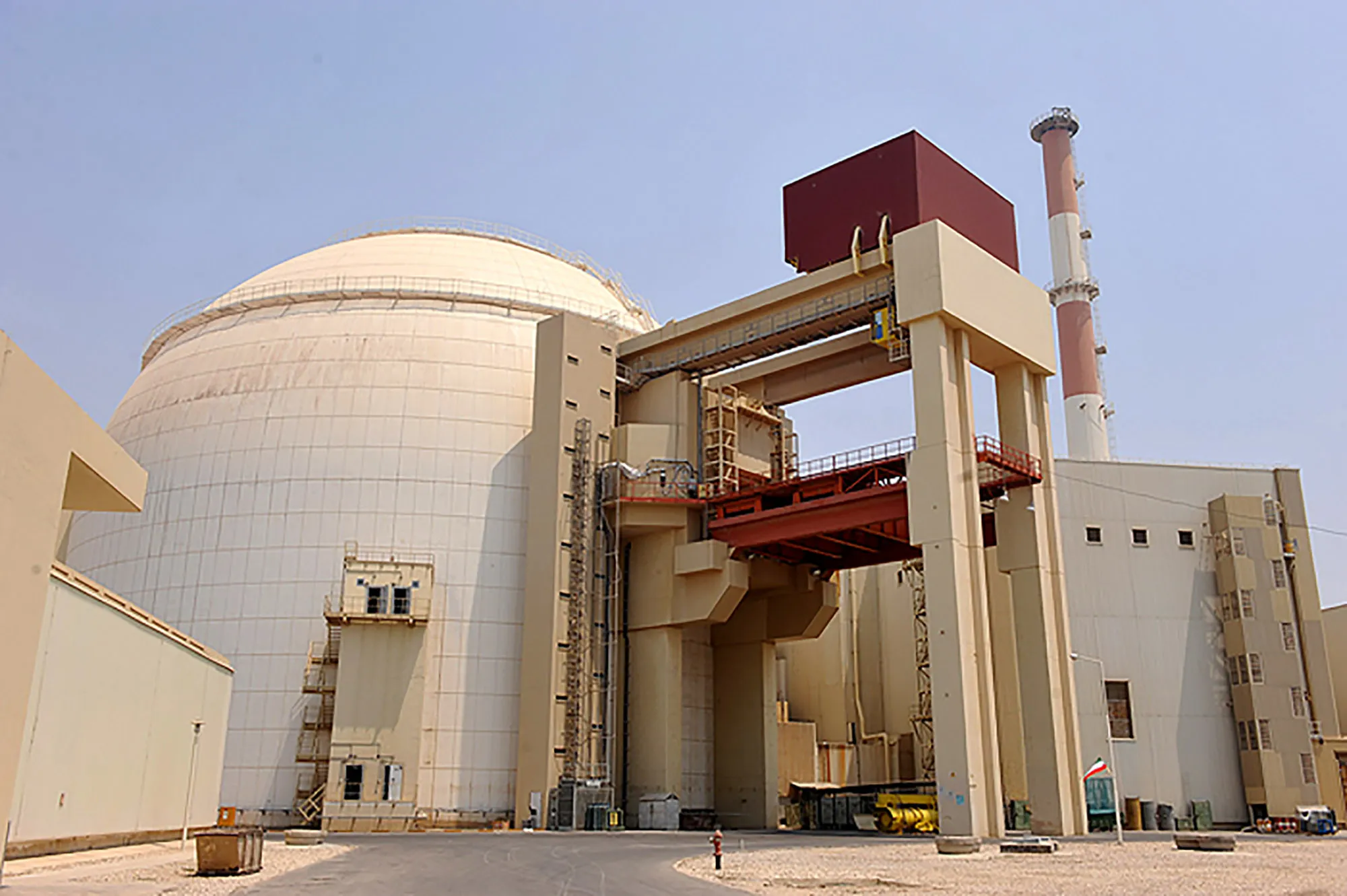 The reactor building at a&nbsp;nuclear power plant in Bushehr, southern Iran.&nbsp;