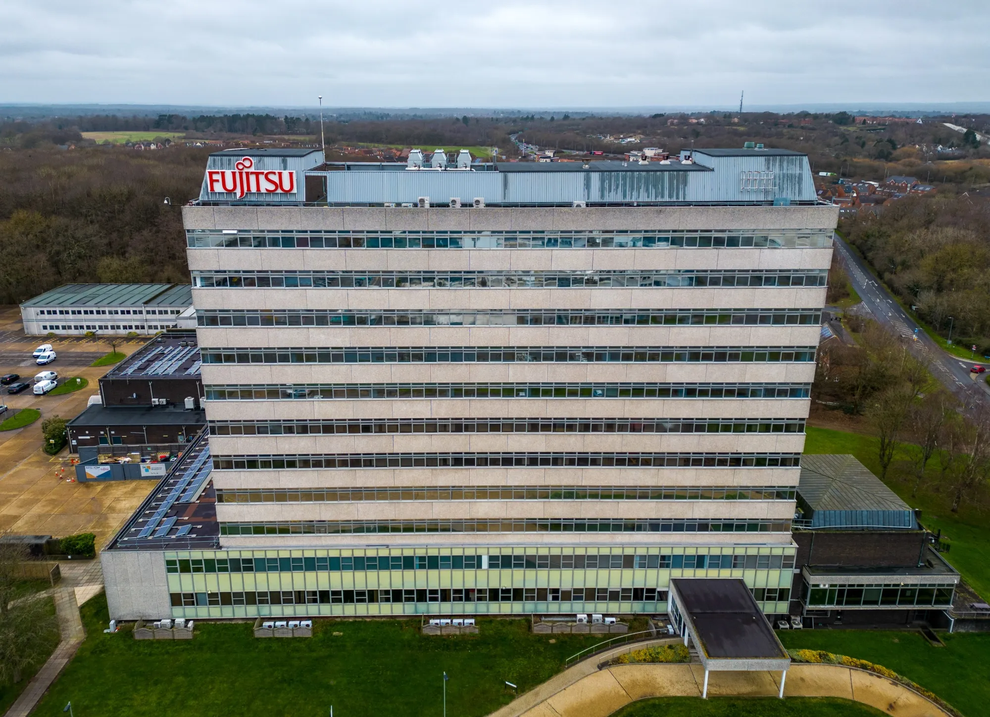 The Fujitsu Ltd. office in Bracknell, UK.