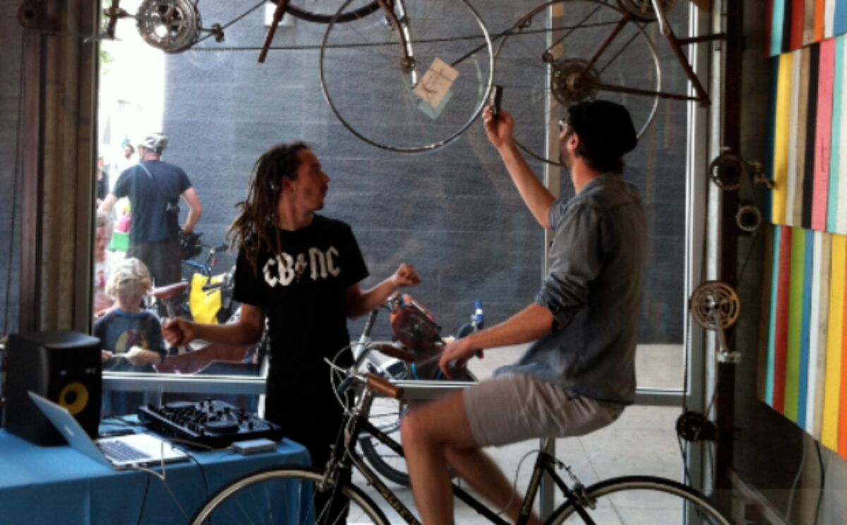 What's a Bike Good For? Churning Ice Cream, Apparently Bloomberg