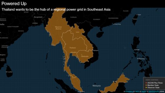 Thailand Aims to Be Southeast Asia’s Power-Trading Middleman