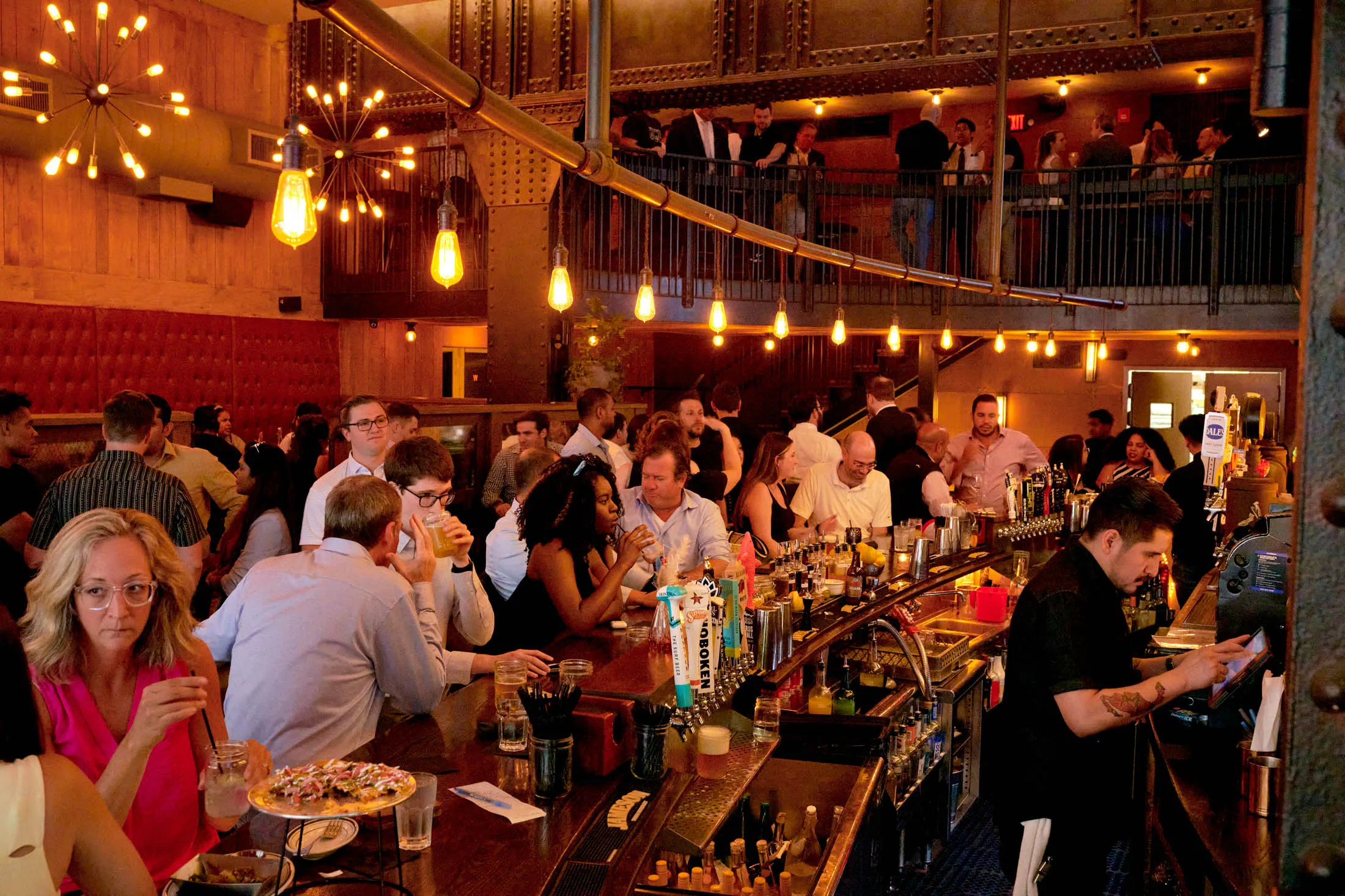 The after-work scene has changed so much that The Malt House, a bar in New York’s Financial District, now hosts a DJ on weekdays.